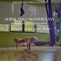 Aerial Yoga Masterclass: Arm Balances & Inversions